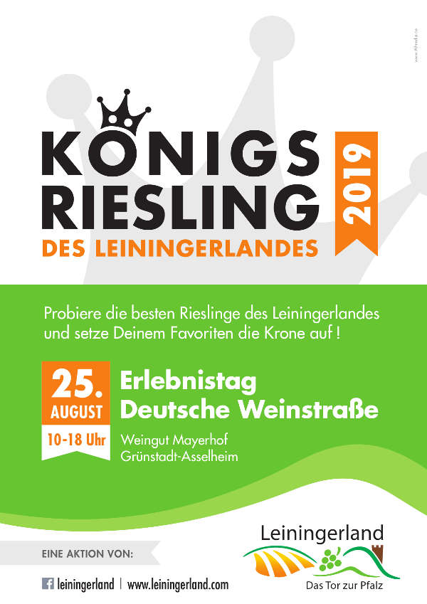 Plakat Königs-Riesling