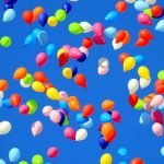 Symbolbild, bunte Lufballons, Fest, Feier, Party, Fasching, Fasnacht, Himmel © Bru-nO on Pixabay