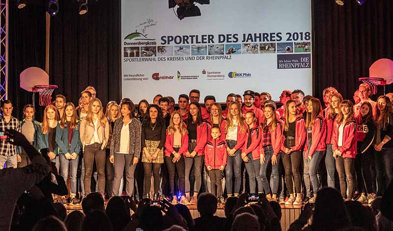 Donnersbergkreis Sportlerehrung 2018 (Foto: Helmut Dell)