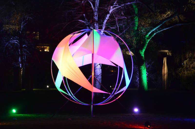 Winterlichter (Foto: Stadtpark Mannheim gGmbH)