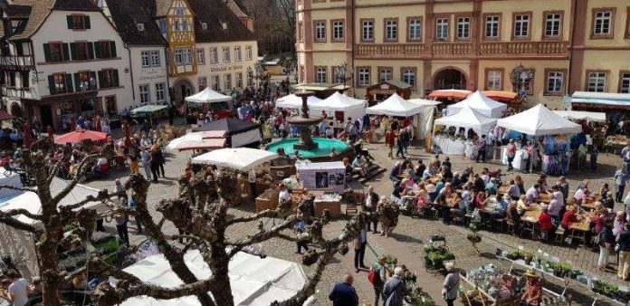 Der Marktplatz in Neustadt an der Weinstraße (Foto: WEG Neustadt)