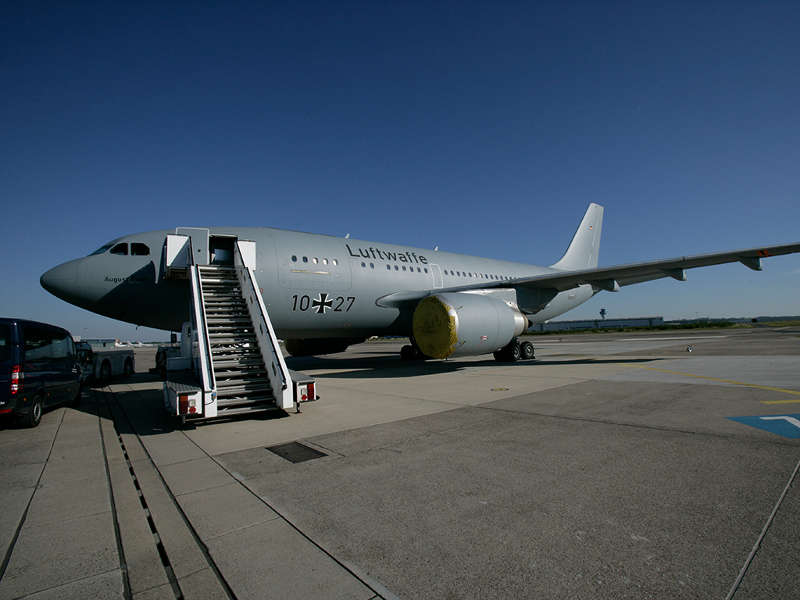 Airbus A 310 (Foto: obs/Presse- und Informationszentrum Sanitätsdienst/Dirk Bannert)