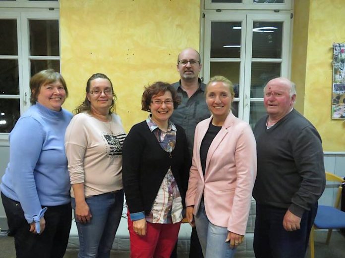 v.l. Manuela Müller, Anja Wieck, Petra Ludwig, Stefan Kögel, Petra Hutera, Werner Wissmann (Foto: Kreisjugendring Bad Dürkheim e.V.)