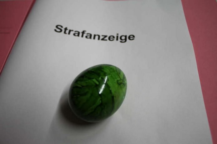 Osterei (Foto: Polizei RLP) Osterei (Foto: Polizei RLP)