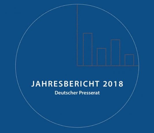 Jahresbericht 2018 (Quelle: Deutscher Presserat)
