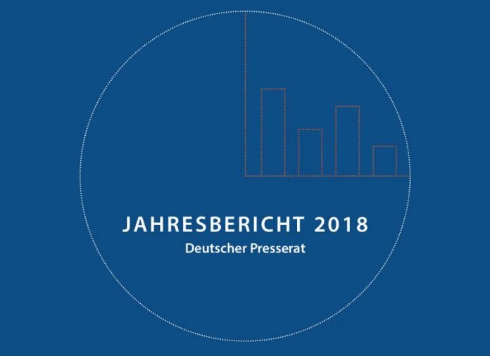 Jahresbericht 2018 (Quelle: Deutscher Presserat)