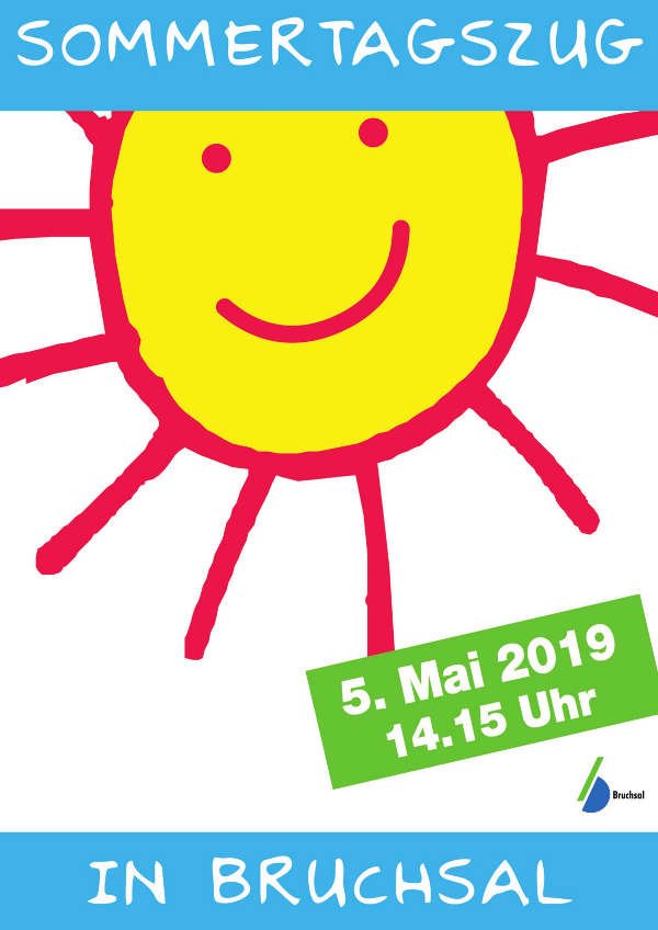 Sommertagszug 2019 Plakat