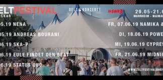 4. Zeltfestival Rhein-Neckar