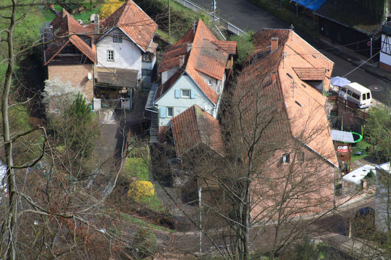 Die Bebauung der Elmsteiner 