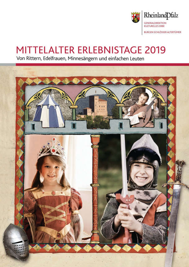 Mittelalter-Erlebnistage auf der Reichsburg Trifels (Quelle: GDKE)