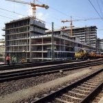 Die Dommermuth-Investition auf dem Areal Hauptbahnhof-Süd ist das derzeit größte Bauprojekt in Karlsruhe. (Foto: Müller-Gmelin)