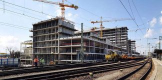 Die Dommermuth-Investition auf dem Areal Hauptbahnhof-Süd ist das derzeit größte Bauprojekt in Karlsruhe. (Foto: Müller-Gmelin)