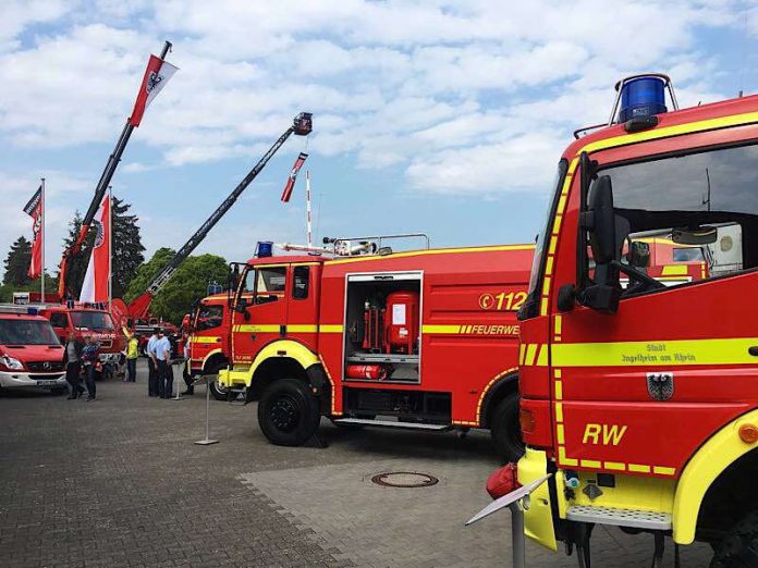 Feuerwehrfahrzeuge (Foto: Feuerwehr Ingelheim am Rhein)
