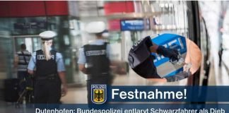 Festnahme © Bundespolizei