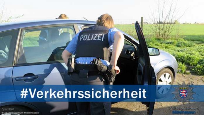 Symbolbild Symbolbild, Polizei, Kontrolle, Mittelhessen, Fahrtüchtigkeit, Sicherheit © Polizei Mittelhessen
