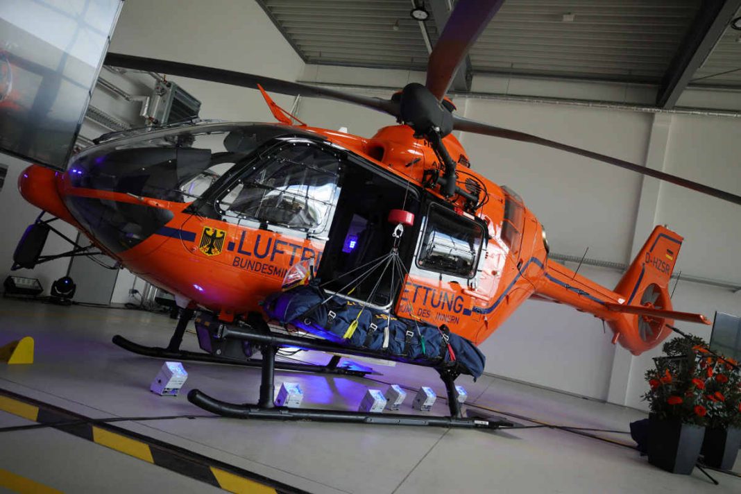 Neuer Hubschrauber vom Typ H135 (Foto: Taheri/BRK)