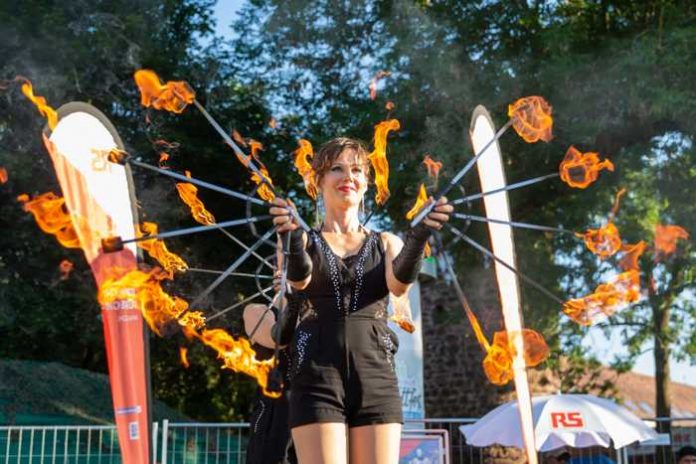 Feuerzauber beim Hessentag Foto: Fotoscouts Bad Hersfeld