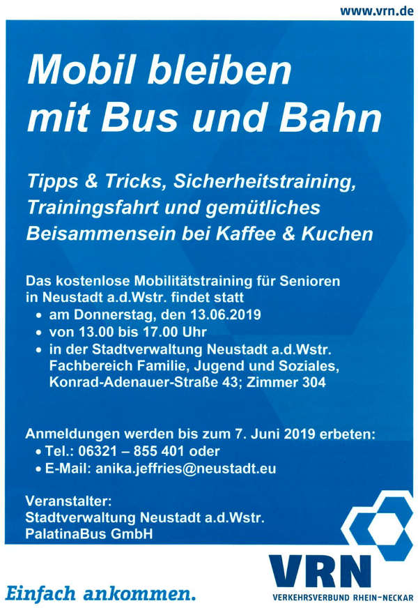 Flyer Mobilitätstraining