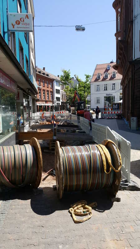 Baustelle Schillerplatz KL