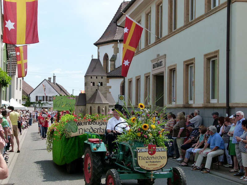 Festumzug (Foto: Tourist Service GmbH Deidesheim)