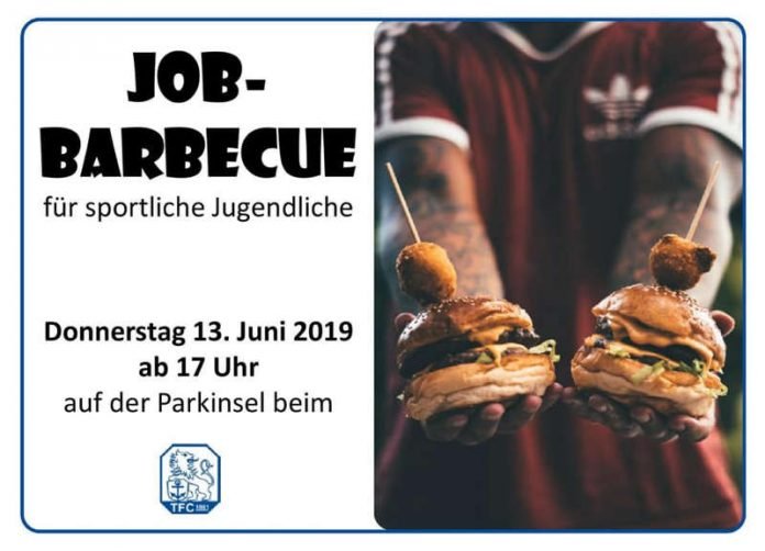 TFC-Jobbarbecue für sportliche Jugendliche (Quelle: TFC 1861 e.V. Ludwigshafen)