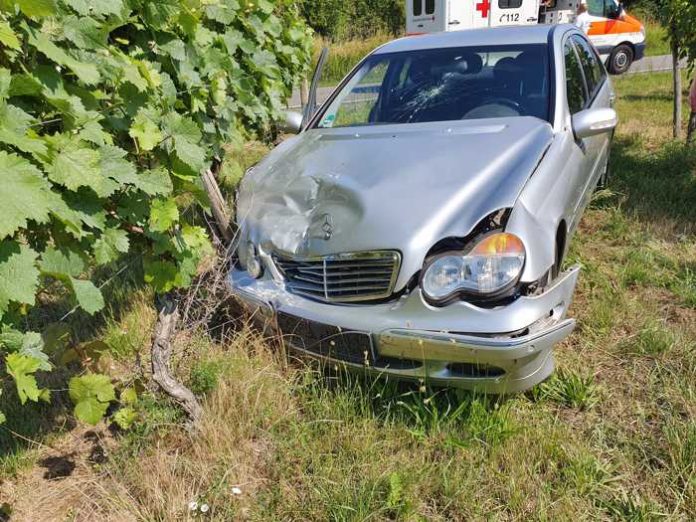 Verkehrsunfall Verkehrsunfall mit drei verletzten Personen zwischen Langenlonsheim und Guldental