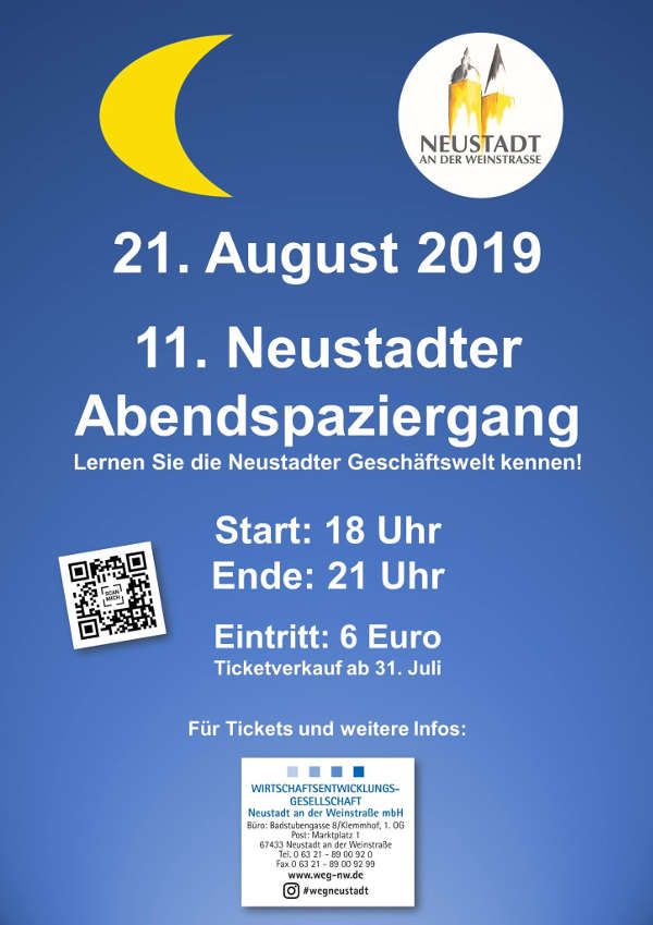 11. Neustadter Abendspaziergang (Quelle: WEG Neustadt)