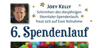 Plakat Spendenlauf 2019