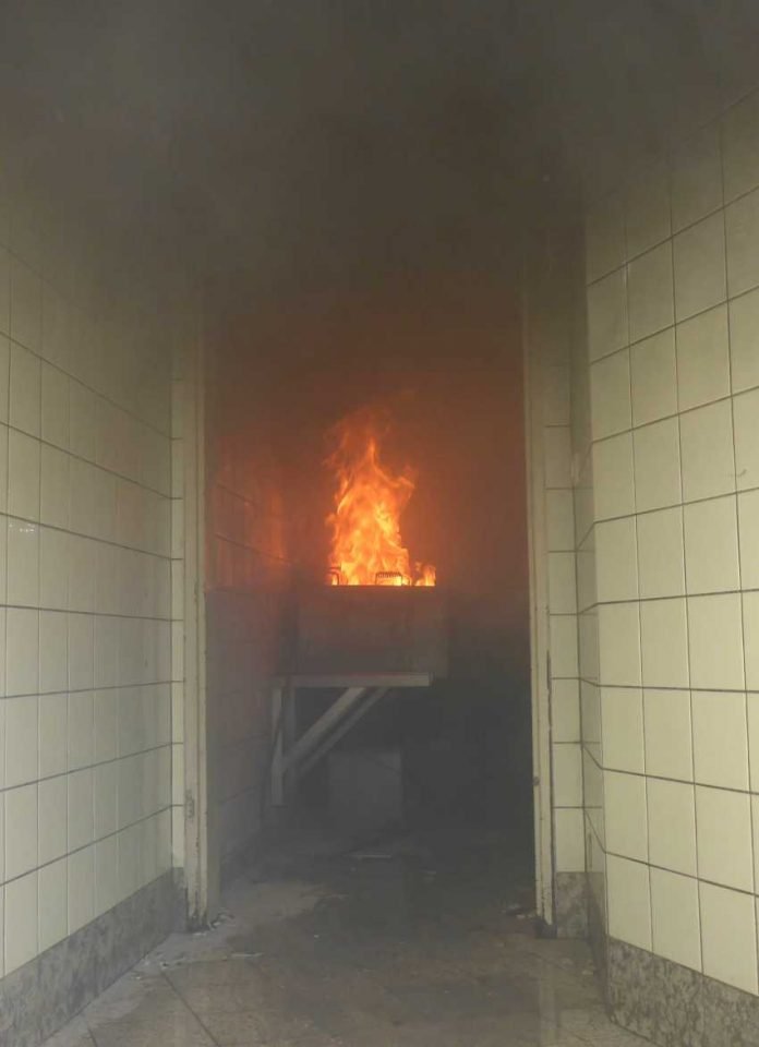 Fritteusenbrand © Stadtverwaltung Mainz