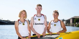 Gesine Ragwitz, Jan Bechtold und Greta Köszeghy (Foto: GES/Rheinbrüder)