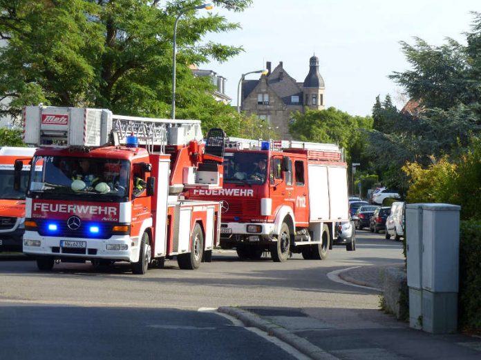 Gasalarm in der Erkenbrechtstraße (Foto: Feuerwehr Neustadt)