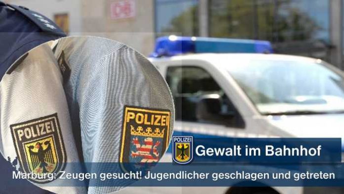 Gewalt im Bahnhof Marburg: Gewalt im Bahnhof © Bundespolizei