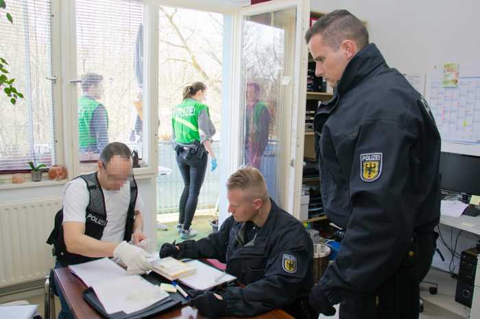 Symbolbild, Polizei, Wohnungsdurchsuchung, Durchsuchung © Bundespolizei