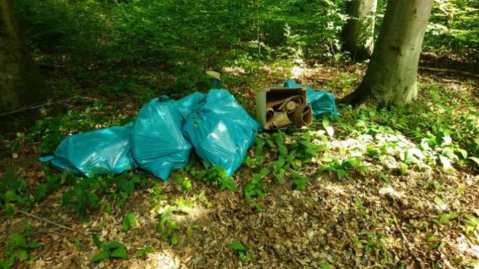 Waibstadt_Müllablagerung am 22.07.2019 © PP Mannheim