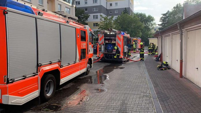 Einsatz in Rödelheim (Foto: Feuerwehr Frankfurt am Main)