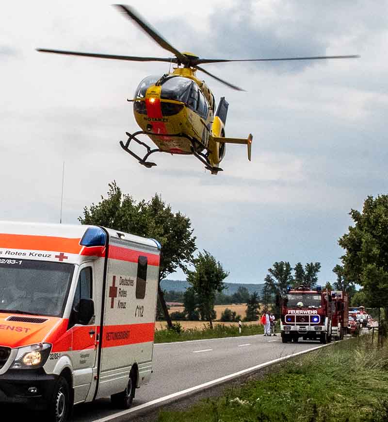 Dreisen Marnheim Verkehrsunfall (Foto: Helmut Dell)