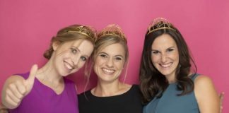 v.l.: Klara Zehnder, Carolin Klöckner, Inga Storck (Foto: Deutsches Weininstitut)