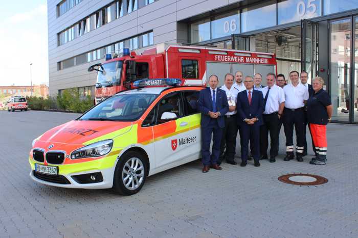 Notarztstandort Hauptfeuerwache - Foto: Stadt Mannheim