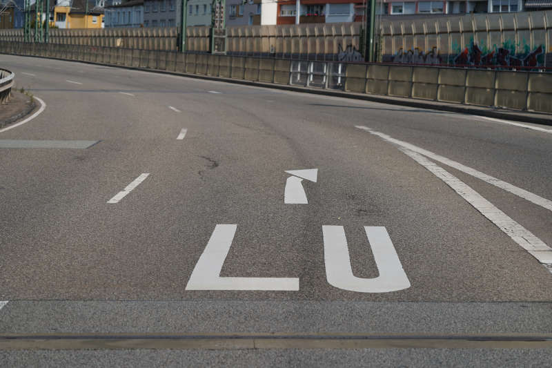 Ludwigshafen Hochstraße Süd Sperrung (Foto: Reinhard Schnell)