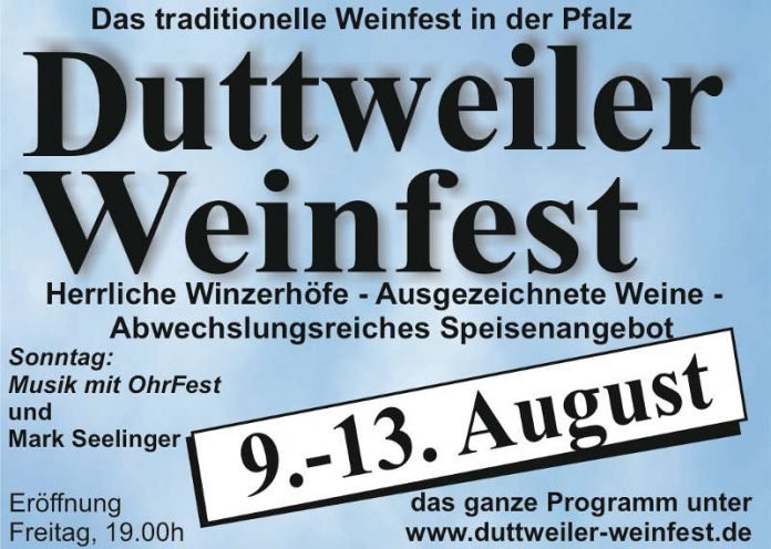 Duttweiler Weinfest 2019