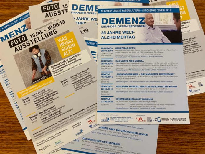 Welt-Alzheimertag 2019 Welt-Alzheimertag 2019