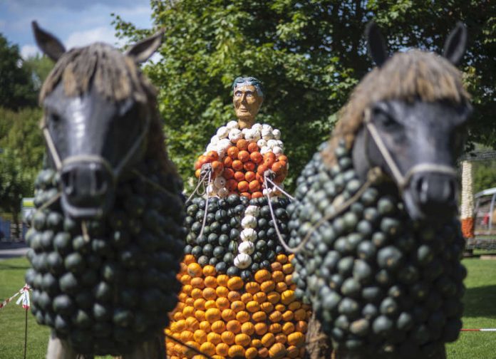 Kürbisausstellung auf der Gartenschau (Foto: view - die agentur / Martin Goldhahn)