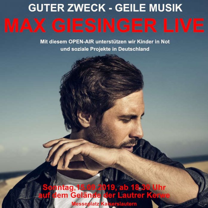 Max Giesinger (Foto: Christoph Köstlin)