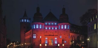 Museum bei Nacht (Foto: Historisches Museum der Pfalz/Robert Häusser)