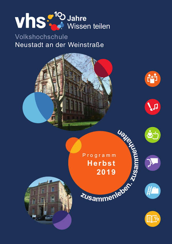 vhs-Programmheft Herbst 2019