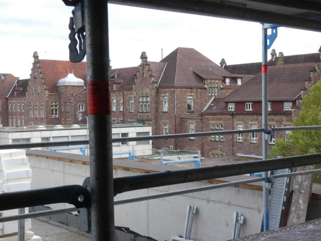 Karlsruhe Klinikum Baustelle (Foto: Hannes Blank)