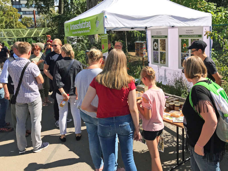 Die Artenschutzthematik vor Ort und auf der ganzen Welt steht am Sonntag im Mittelpunkt. (Foto: Zoo Karlsruhe)