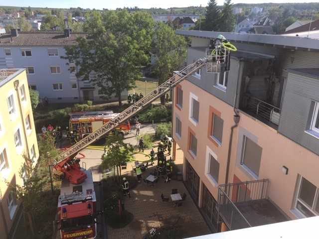 Brand Sophie Scholl Wohnpark