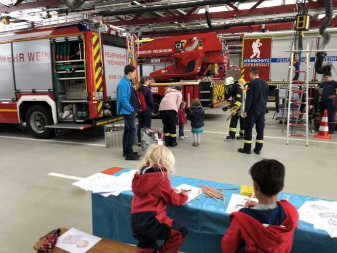 Ferienspiele im Weinheimer Feuerwehrzentrum © Daniel Paradiso; Ralf Mittelbach