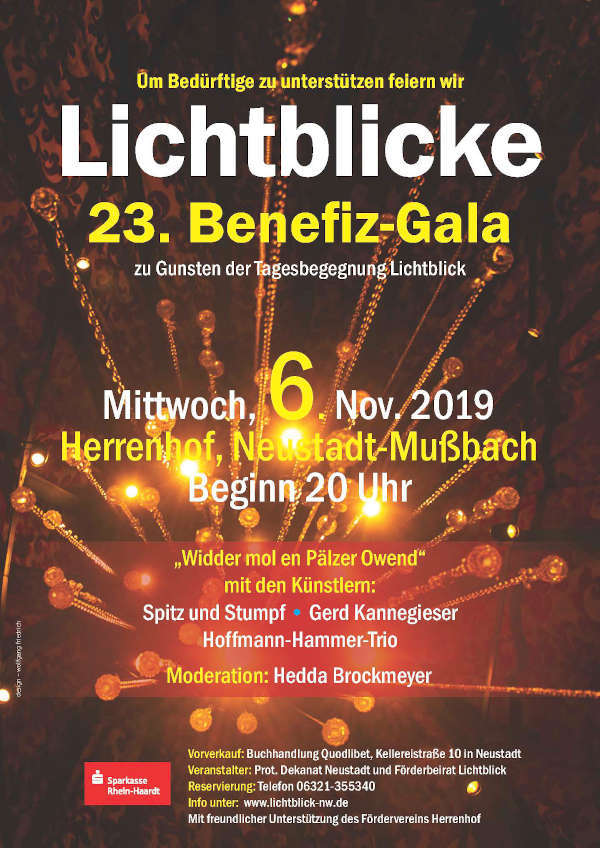 Lichtblicke - 23. Benefizgala